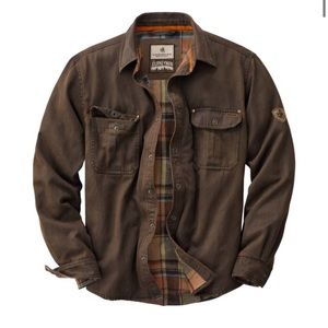 Men’s Journeyman Flannel Lined Shirt Jacket NWOT